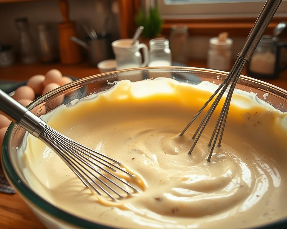 Baking powder batter for Brazilian savory pie Baking powder batter for Brazilian savory pie
