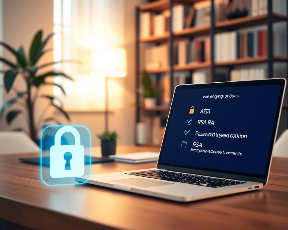 File encryption options File encryption options