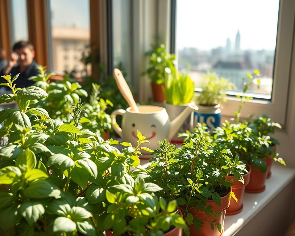 Herbs for sunny windows Herbs for sunny windows