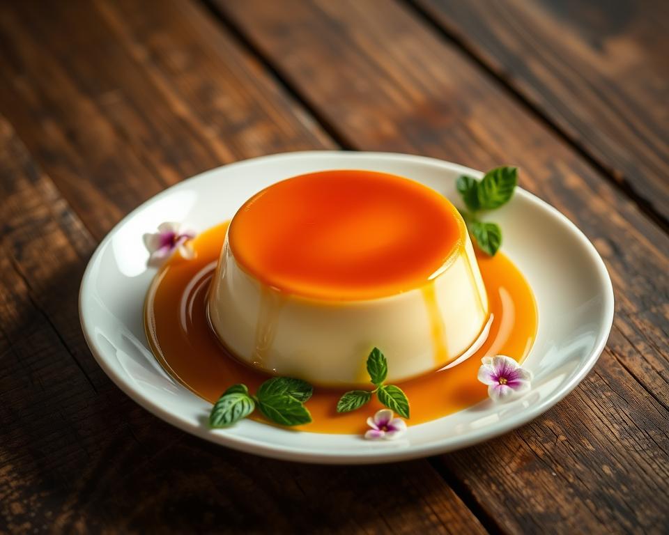 No-bake milk flan with condensed milk custard No-bake milk flan with condensed milk custard