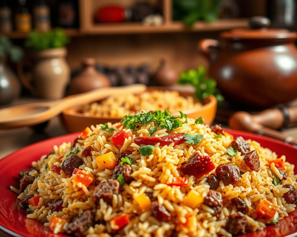 arroz carreteiro simples