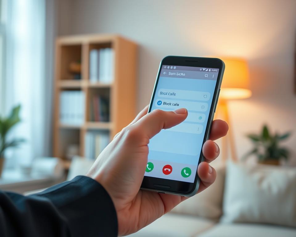 bloquear chamadas de spam no Android