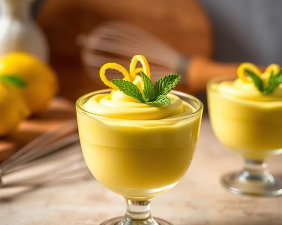 mousse de limão com três ingredientes