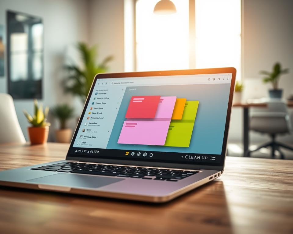 organizar e-mails por filtros
