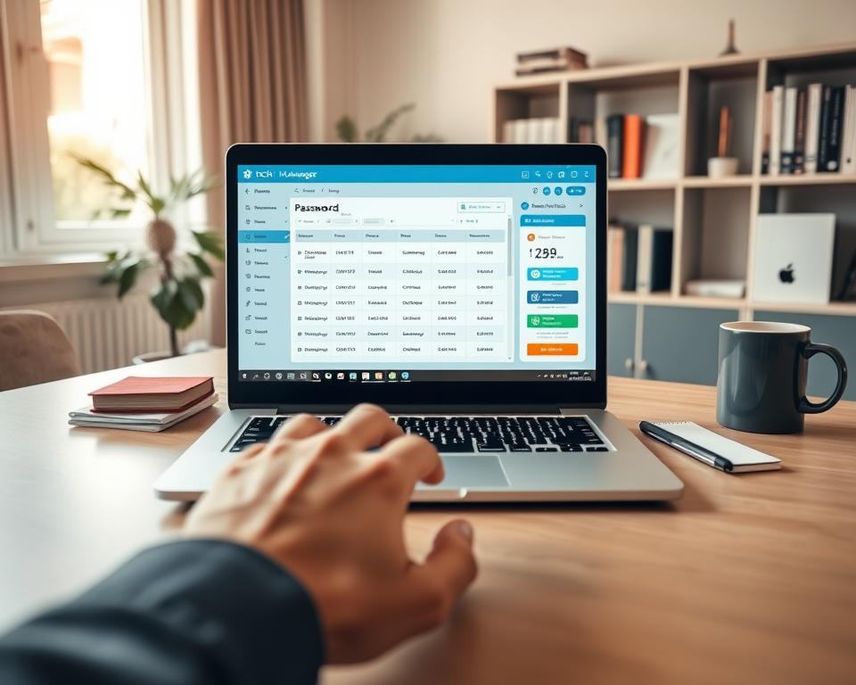 organizar senhas com segurança