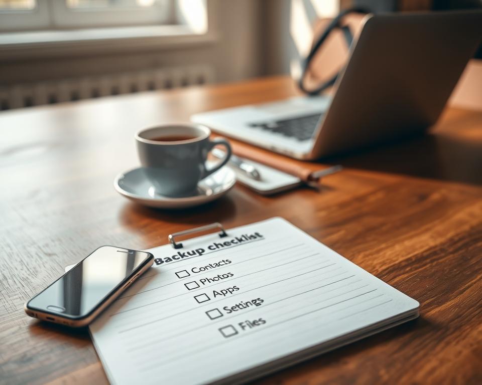 phone backup checklist phone backup checklist