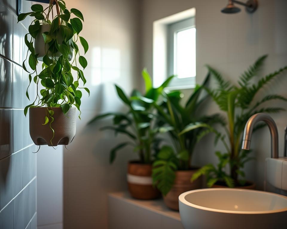 plantas para banheiro com pouca luz